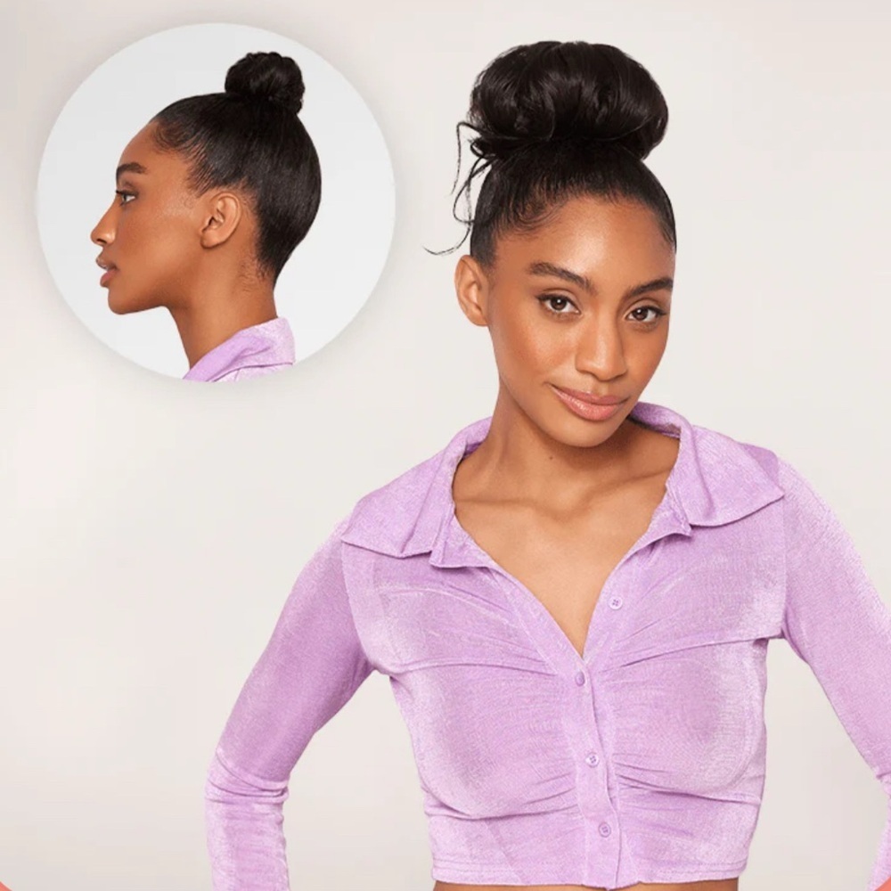 SAMMY INH tousled bun hair extension